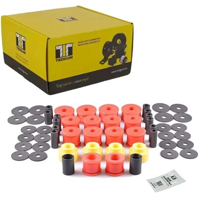 Tedgum Nissan Patrol Onderhoudsset voor ophanging - Voorkant/Achterkant, 2 jaar garantie Tedgum Nissan Patrol Onderhoudsset voor ophanging - Voorkant/Achterkant, 2 jaar garantie