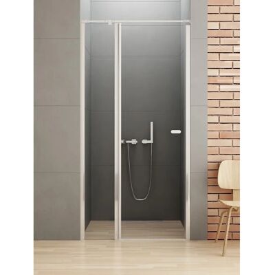 Soleo - D-0156A-WK - Chrom - Przezroczysty - Shower enclosure Soleo - D-0156A-WK - Chrom - Przezroczysty - Shower enclosure