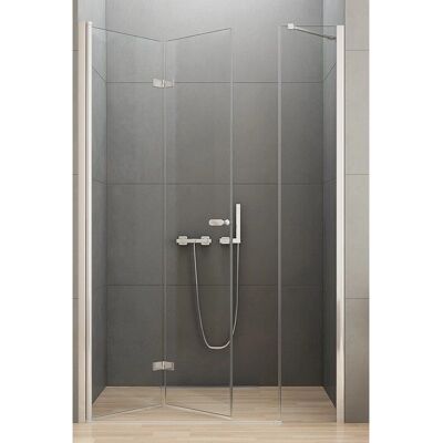 Soleo - D-0150A/D-0094B - Chrom - 130x195 - Shower doors Soleo - D-0150A/D-0094B - Chrom - 130x195 - Shower doors