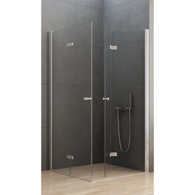Soleo - D-0149A/D-0151A - 90x70x195 cm - Cabine de douche - Publicité Soleo - D-0149A/D-0151A - 90x70x195 cm - Cabine de douche - Publicité
