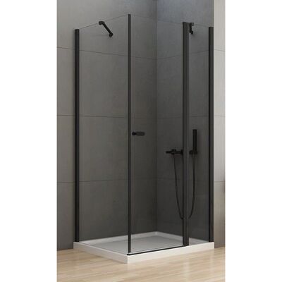 Soleo K-0552 - 120x100x195 cm - Black - 6 mm szkło - Prysznic Soleo K-0552 - 120x100x195 cm - Black - 6 mm szkło - Prysznic