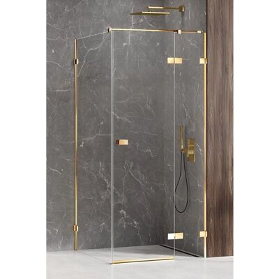 OTITEC Złota Kabina Prysznicowa 80x90cm - Prawa OTITEC Złota Kabina Prysznicowa 80x90cm - Prawa
