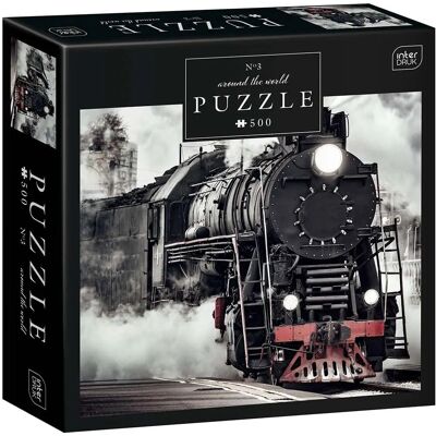Interdruk Puzzle 500 Rund um die Welt - Puzzle Interdruk Puzzle 500 Rund um die Welt - Puzzle