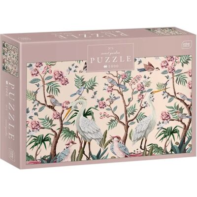 Puzzle Interdruk 1000 - Jardin Secret - Pour adultes Puzzle Interdruk 1000 - Jardin Secret - Pour adultes
