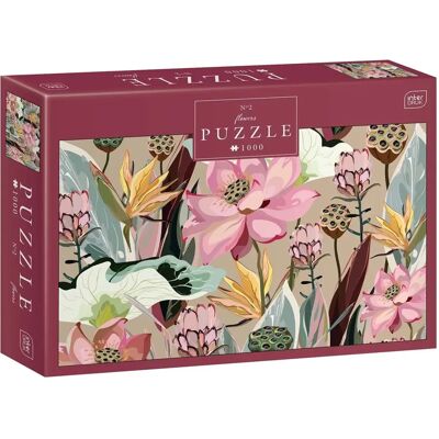 Interdruk Puzzle 1000 Blumen - Puzzle - 1000 Stück für Erwachsene - Blumen Nr. 2 Interdruk Puzzle 1000 Blumen - Puzzle - 1000 Stück für Erwachsene - Blumen Nr. 2