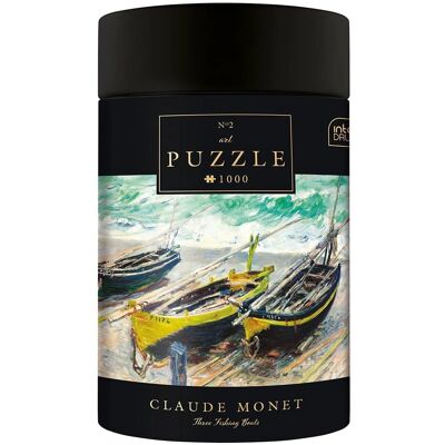 Interdruk Puzzle 1000 Art2 Monet Drei Fischerkähne - Puzzle Interdruk Puzzle 1000 Art2 Monet Drei Fischerkähne - Puzzle