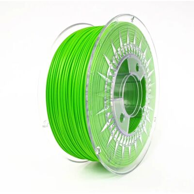 Filament d'impression 3D Devil Design 05902280030683 - Vert fluorescent - 1 kg - Publicité Filament d'impression 3D Devil Design 05902280030683 - Vert fluorescent - 1 kg - Publicité