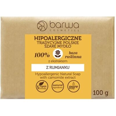 Barwa Savon Traditionnel Polonais à la Camomille Hypoallergénique - Savon - Publicité Barwa Savon Traditionnel Polonais à la Camomille Hypoallergénique - Savon - Publicité