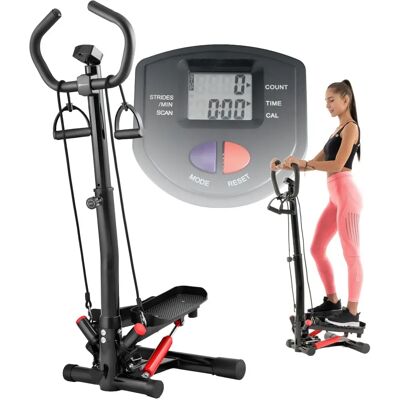 Hop-Sport Noble HS-055S Regulowany czerwony stepper - Sprzęt do ćwiczeń Hop-Sport Noble HS-055S Regulowany czerwony stepper - Sprzęt do ćwiczeń