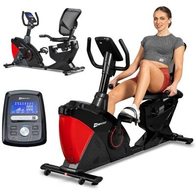 Hop-Sport, Rower couché, HS-070L Helix - Vélo d'appartement - Publicité Hop-Sport, Rower couché, HS-070L Helix - Vélo d'appartement - Publicité