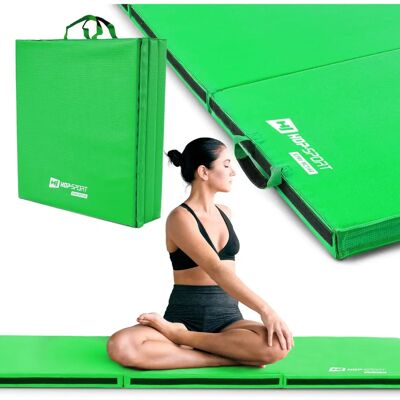Hop-Sport - HS-065FM - Zielony - 5 cm - Mata gimnastyczna Hop-Sport - HS-065FM - Zielony - 5 cm - Mata gimnastyczna
