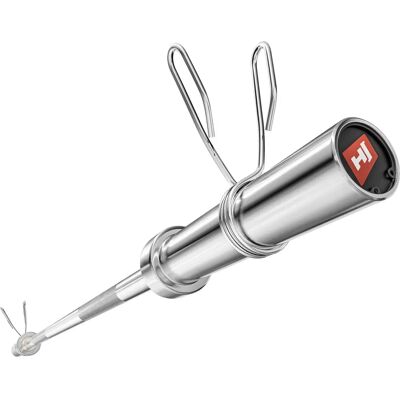 Sztanga olimpijska Hop-Sport 165cm - Chrom, Obracana tuleja, 50mm Sztanga olimpijska Hop-Sport 165cm - Chrom, Obracana tuleja, 50mm