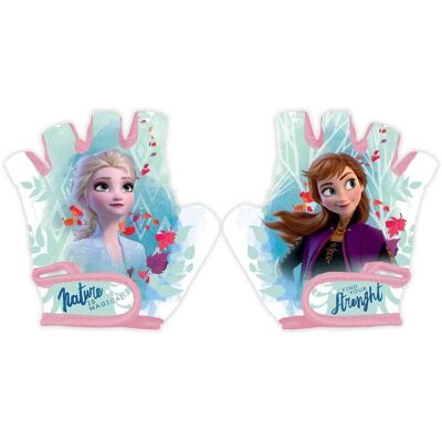 Mănuși scurte pentru bicicletă Frozen II - Albastru Mănuși scurte pentru bicicletă Frozen II - Albastru