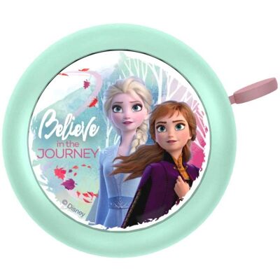 Clopoțel pentru bicicletă Disney Frozen II - Oțel, 55mm, Turcoaz - Accesorii bicicletă Clopoțel pentru bicicletă Disney Frozen II - Oțel, 55mm, Turcoaz - Accesorii bicicletă