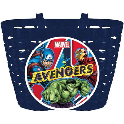 Cesta de Bicicleta Marvel Junior 20cm Azul - Accesorio para Bicicleta Cesta de Bicicleta Marvel Junior 20cm Azul - Accesorio para Bicicleta
