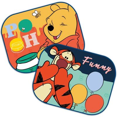 Disney Winnie the Pooh UV solskydd för bil - 2 st Disney Winnie the Pooh UV solskydd för bil - 2 st