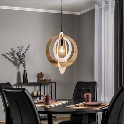 Lampa wisząca Glam Euluna z okrągłym kloszem Lampa wisząca Glam Euluna z okrągłym kloszem