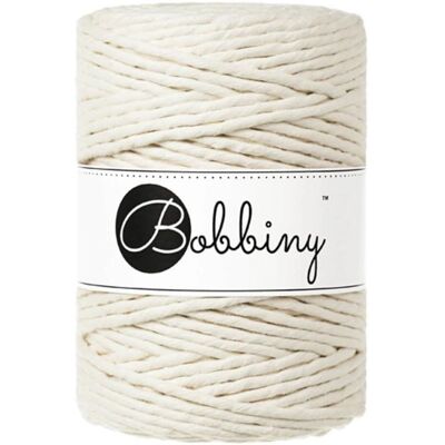 Corde de Macramé Beige Naturel Bobbiny - 5mm, 100m - Publicité Corde de Macramé Beige Naturel Bobbiny - 5mm, 100m - Publicité