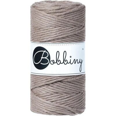 Corde de Macramé Bobbiny - 3 mm - Coton - 100m - Publicité Corde de Macramé Bobbiny - 3 mm - Coton - 100m - Publicité