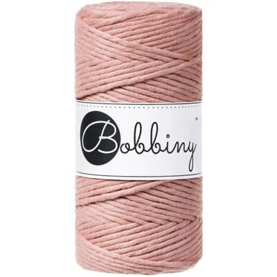 Corde de macramé Bobbiny 3 mm Blush - Corde de macramé - Publicité Corde de macramé Bobbiny 3 mm Blush - Corde de macramé - Publicité