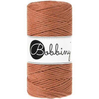 Corde de macramé Bobbiny - Coton recyclé - 3mm - 100m - Pologne - Publicité Corde de macramé Bobbiny - Coton recyclé - 3mm - 100m - Pologne - Publicité