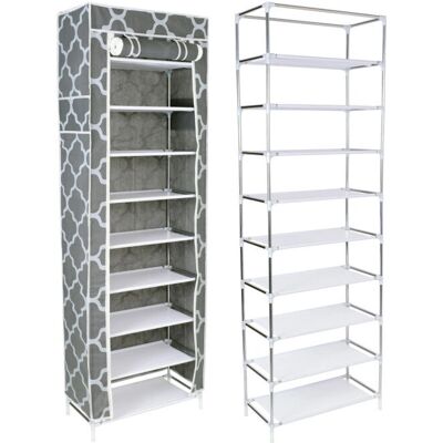 Gockowiak LEA Marockansk klöver textil skoskåp - Clothing Storage Cabinet Gockowiak LEA Marockansk klöver textil skoskåp - Clothing Storage Cabinet