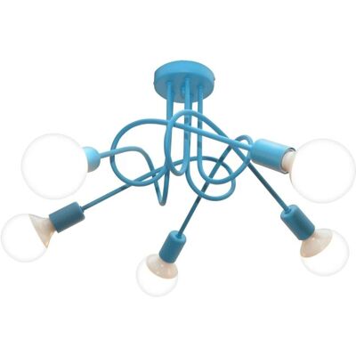 Netlighting Oxford Multi Arm Semi Flush Ceiling Light - Ceiling Light Netlighting Oxford Multi Arm Semi Flush Ceiling Light - Ceiling Light