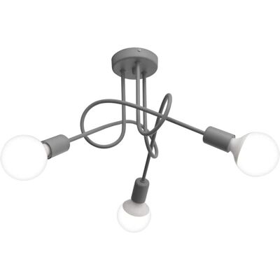 Helam Oxford Multi Arm Semi Flush Ceiling Light - Ceiling Light Helam Oxford Multi Arm Semi Flush Ceiling Light - Ceiling Light