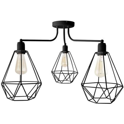 Netlighting Karo Multi Arm Semi Flush Ceiling Light - Ceiling Light Netlighting Karo Multi Arm Semi Flush Ceiling Light - Ceiling Light