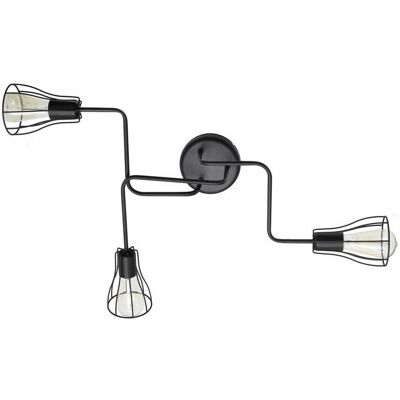 Helam Lighting Helam Tube Multi Arm Semi Flush Ceiling Light - Ceiling Light Helam Lighting Helam Tube Multi Arm Semi Flush Ceiling Light - Ceiling Light