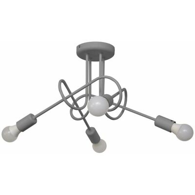 Helam Oxford Multi Arm Semi Flush Ceiling Light - Ceiling Light Helam Oxford Multi Arm Semi Flush Ceiling Light - Ceiling Light