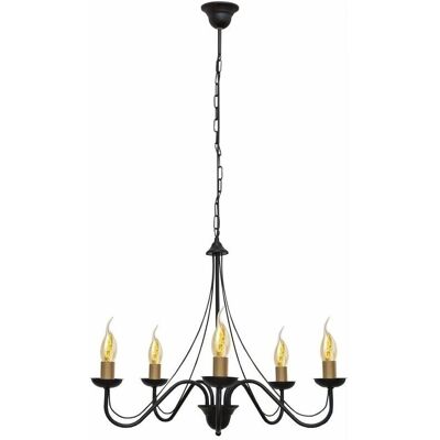 Netlighting Malbo Multi Arm Pendant Ceiling Light Black Patina - Ceiling Light Netlighting Malbo Multi Arm Pendant Ceiling Light Black Patina - Ceiling Light