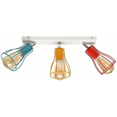 Helam Lighting Tube Spotlight Bar White Orange Red Turquoise - Tube Spotlight Bar Helam Lighting Tube Spotlight Bar White Orange Red Turquoise - Tube Spotlight Bar