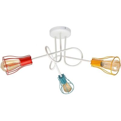 Netlighting Oxford Multi Arm Semi Flush Ceiling Light - Ceiling Light Netlighting Oxford Multi Arm Semi Flush Ceiling Light - Ceiling Light