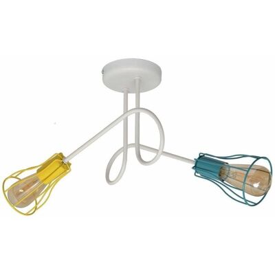 Helam Oxford Multi Arm Semi Flush Ceiling Light - Ceiling Light Helam Oxford Multi Arm Semi Flush Ceiling Light - Ceiling Light