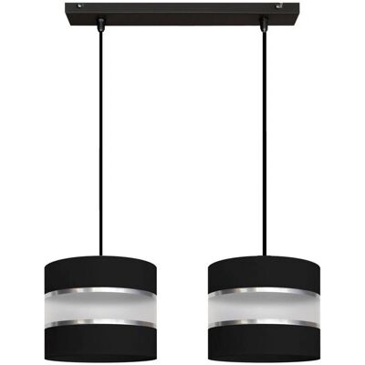 Netlighting Helen Black Silver Pendant Ceiling Light - Pendant Ceiling Light Netlighting Helen Black Silver Pendant Ceiling Light - Pendant Ceiling Light
