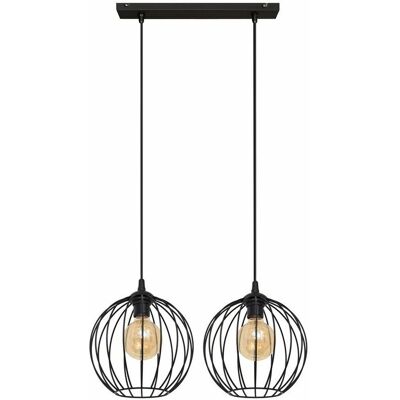 Helam Lighting Mercure Plafoniera Nera 50cm - Lampada da Soffitto Helam Lighting Mercure Plafoniera Nera 50cm - Lampada da Soffitto