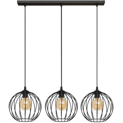 Helam Mercure 70cm Black Ceiling Light - Ceiling Light Helam Mercure 70cm Black Ceiling Light - Ceiling Light