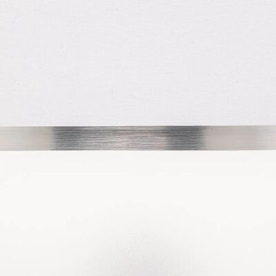 HELAM Helen E27 Ø35/20cm biały/srebro - Oświetlenie HELAM Helen E27 Ø35/20cm biały/srebro - Oświetlenie