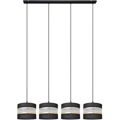 Helam Lighting Helam Helen Straight Bar Pendant Ceiling Light Black Gold - Ceiling Light Helam Lighting Helam Helen Straight Bar Pendant Ceiling Light Black Gold - Ceiling Light
