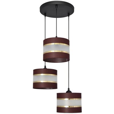 Helam Lighting Helen Cluster Pendant Ceiling Light - 35cm, Black Gold Brown - Ceiling Light Helam Lighting Helen Cluster Pendant Ceiling Light - 35cm, Black Gold Brown - Ceiling Light