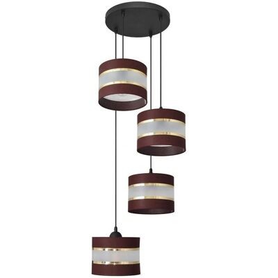 Netlighting Helen Cluster Pendant Ceiling Light Brown Gold Black - Ceiling Light Netlighting Helen Cluster Pendant Ceiling Light Brown Gold Black - Ceiling Light