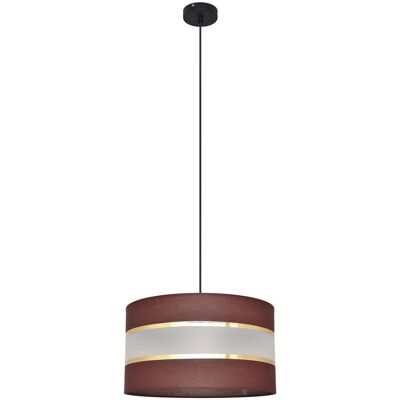 Helam Lighting Helam Brown Gold Black 35cm Pendant Ceiling Light Helam Lighting Helam Brown Gold Black 35cm Pendant Ceiling Light