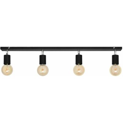 Helam Lighting Tune Spotlight Bar Black 100cm - Spotlight Bar Helam Lighting Tune Spotlight Bar Black 100cm - Spotlight Bar