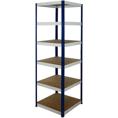 Helios - HNW_196X050X50 - 196x50x50 - 6-shelf - Regał metalowy Helios - HNW_196X050X50 - 196x50x50 - 6-shelf - Regał metalowy