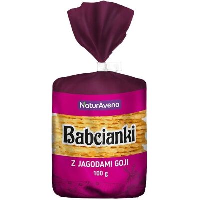 NATURAVENA Gojibeeren Waffeln - Wafers NATURAVENA Gojibeeren Waffeln - Wafers