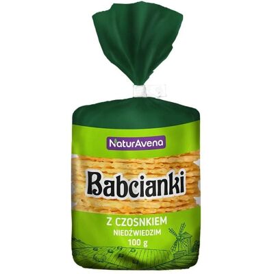 NATURAVENA Knoblauch Fettfreie Waffeln - Wafers NATURAVENA Knoblauch Fettfreie Waffeln - Wafers