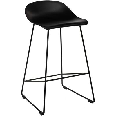 Silla de Bar Molly Negra - Intesi Silla de Bar Molly Negra - Intesi