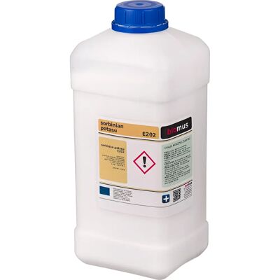 BIOMUS Sorbinian potasu - Dodatek spożywczy - 1kg BIOMUS Sorbinian potasu - Dodatek spożywczy - 1kg