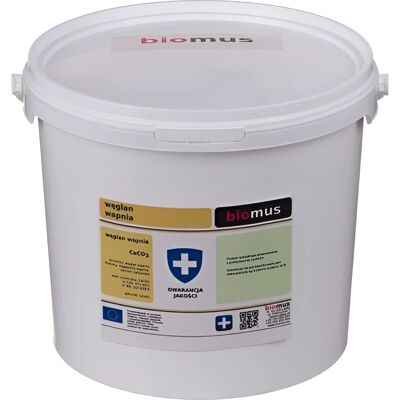 BIOMUS Węglan wapnia 5kg - Calcium Carbonate BIOMUS Węglan wapnia 5kg - Calcium Carbonate